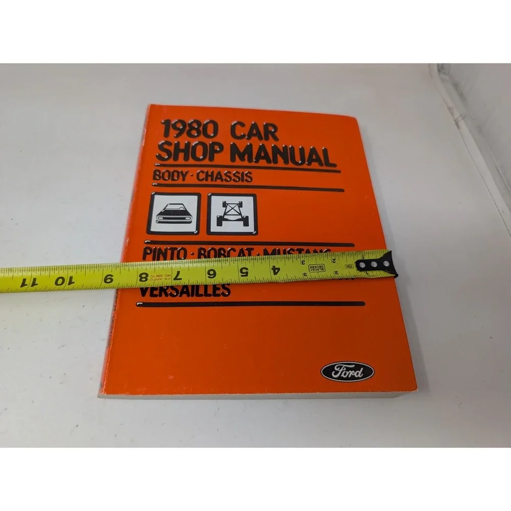 1980 Ford‎ Car Shop Manual Electrical Mustang Capri Pinto Body Chassis OEM
